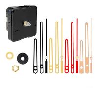 Horloge à mouvement squelette à monter soi-même pour une précision et un silence pour la décoration et la réparation de la maison, longue durée et faible consommation d'énergie (A)