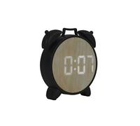 Horloge à poser affichage numérique Led style vintage - -