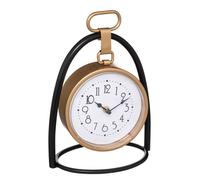 Horloge à poser ""Lona"" métal 21x27cm - Atmosphera Créateur d'intérieur