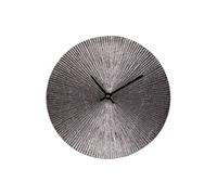 Horloge à poser Soleil argent 20 cm en métal - - Argent - Métal