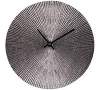 Horloge à poser Soleil argent 20 cm en métal - Table Passion - Argent - Métal Argent G