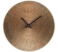 Horloge à poser Soleil or 20 cm en métal - Table Passion - Or / Doré - Métal G