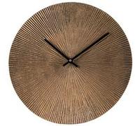 Horloge à poser Soleil or 25 cm en métal - Table Passion - Or - Métal G