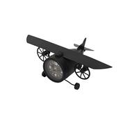 Horloge à Poser Vintage Avion à Hélice Noir - TITO - ALTOBUY Noir