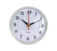 Horloge à quartz 80 mm mini horloge chiffres arabes