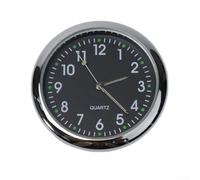 Horloge à quartz analogique lumineuse pour grille d'aération de voiture