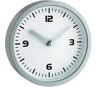 TFA-Dostmann 60.3012 Horloge murale et de table Horloge à quartz Rond Argent