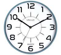 Horloge à quartz 'POP', diamètre: 300 mm, bleu