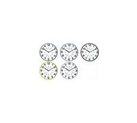 Unilux Horloge murale Pop – Système quartz, silencieuse – Ø 30,5 cm – Bleu
