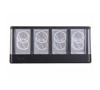 Horloge à tubes led rvb et chargeur usb