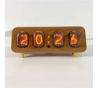 Horloge à Tubes Nixie IN-12, Horloge numérique Vintage, numérique créative, Effets Lumineux Multiples, Application et télécommande, for la décoration de Bureau ou de Chambre(3)