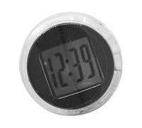 Horloge adhésive pour tableau de bord de voiture - Petite horloge numérique pour voiture ABS étanche avec support adhésif | Décoration compacte pour tableau de bord de voiture, camion, bateau, b