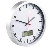 Horloge analogique avec affichage digital de la date et de la température St. Leonhard