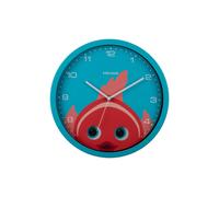 Horloge analogique Karlsson Peekaboo Cow Bleu 4,5x30,8 cm
