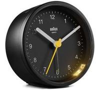 HORLOGE ANALOGIQUE NOIRE 7.6x7.6x3.5cm BC-12-B Braun Noir G