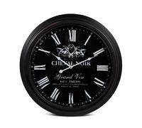 Horloge ancienne murale cheval métal