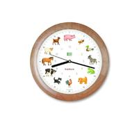 Horloge animaux de la ferme, modèle en c