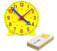 Horloge Apprentissage, 12cm Horloge Enfant Apprentissage Horloges Enfant Ressources Maternelle Learning Resources Horloges d'apprentissage 24 Heures Big Time, pour Enseignement