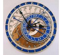 Horloge Astronomique De Prague Horloge Murale Murale De Salon Créatif Horloge Murale à Quartz Douze Constellations