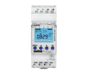Horloge astronomique Selekta 170 Top3 - 1c 2 modules 35 mm compatible application Obelisk top 3 Bluetooth - Blanc - THEBEN - 1700153