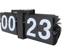 Horloge automatique à bascule Minimalist Retro Mechanical Digital Flip Down Clock for Office School Hotel Home 24 Hours