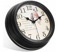 Horloge avec camera espion Full HD 1080P Wifi oiseaux ronde multi