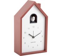 Horloge avec coucou, 12 x 20 x 6 cm