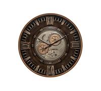 Atmosphera - Horloge avec mécanisme en métal - Diam 59 cm - Marron