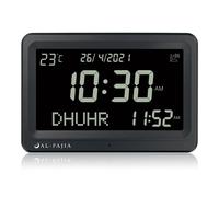 Horloge Azan à écran LCD plus grand, 8 sons 202 an, Hijir multilingue, calendriers grégoriens, prière musulmane, réveil de bureau, cadeaux 2