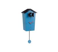 KOOKOO Birdhouse Bleu, Coucou Moderne avec Chants des 12 Oiseaux ou Coucou