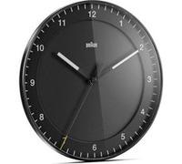 Horloge murale Braun BC17DCF radiopiloté(e) 30 cm x 30 cm x 30 cm x 4.2 mm noir