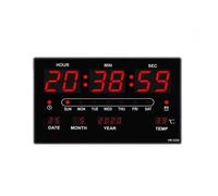 Horloge calendrier camera espion Wifi Full HD 1080P P2P et thermometre multi G