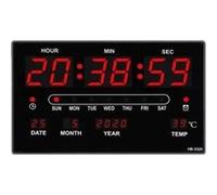 Horloge calendrier camera espion Wifi Full HD 1080P P2P et thermometre multi G