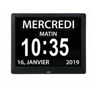 Horloge calendrier numérique One Piece 7 pouces avec date et heure, horloge Alzheimer pour parents,