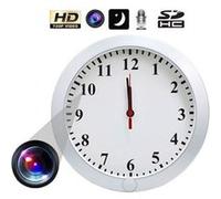 Vidéosurveillance YONIS Horloge Caméra Espion Détecteur De Mouvement Nocturne IR Espionnage HD 720P + SD 16Go