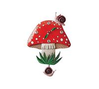 Horloge Champignon Allen Designs