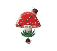 Horloge Champignon Allen Designs