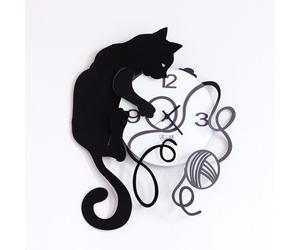 Horloge Chat Gomitolo 2598C71 Arts et Métiers