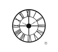 Atmosphera - Horloge Vintage Noire - métal D70 cm