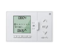 Horloge commande SOMFY CHRONIS IO - Blanc - Intérieur - Contemporain