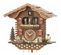 Horloge coucou à 12 mélodies à pile 30cm Trenkle Disponibilité : Expédié sous 2 semaines