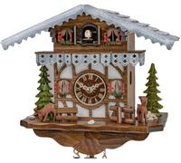 Horloge coucou chalet enneigé 27 cm Disponibilité : Expédié sous 2 semaines