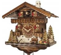 Horloge coucou chalet petit lapin 27 cm Disponibilité : Expédié sous 2 semaines option : à piles