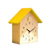 Horloge Coucou Coucou Horloge Murale Maison Salon horloges Bureau et décoration de la Maison Cadeaux for Enfants Montre Suspendue(Yellow)