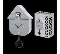 Horloge coucou - FISURA - Nuages - 21,5 x 8 x 41,5 cm - 3 modes de son - Plastique ABS