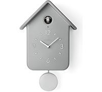 Guzzini Horloge coucou QQ Home rectangulaire gris intérieur décoration murale