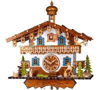 Horloge coucou mécanique 8 jours façade blanche coupeur de bois 29 cm Bons plans : Vidéo Disponibilité : Expédié sous 2 semaines