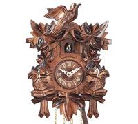Horloge coucou mécanique traditionnel 1 jour écureuils fronton ciselé 22 cm Disponibilité : Expédié sous 2 semaines