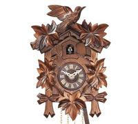 Horloge coucou mécanique traditionnel 1 jour feuilles 22 cm Disponibilité : Expédié sous 2 semaines taille : Hauteur 28 cm
