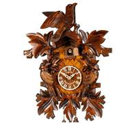 Horloge coucou mécanique traditionnel 8 jours 3 oiseaux 40 cm Disponibilité : Expédié sous 2 semaines